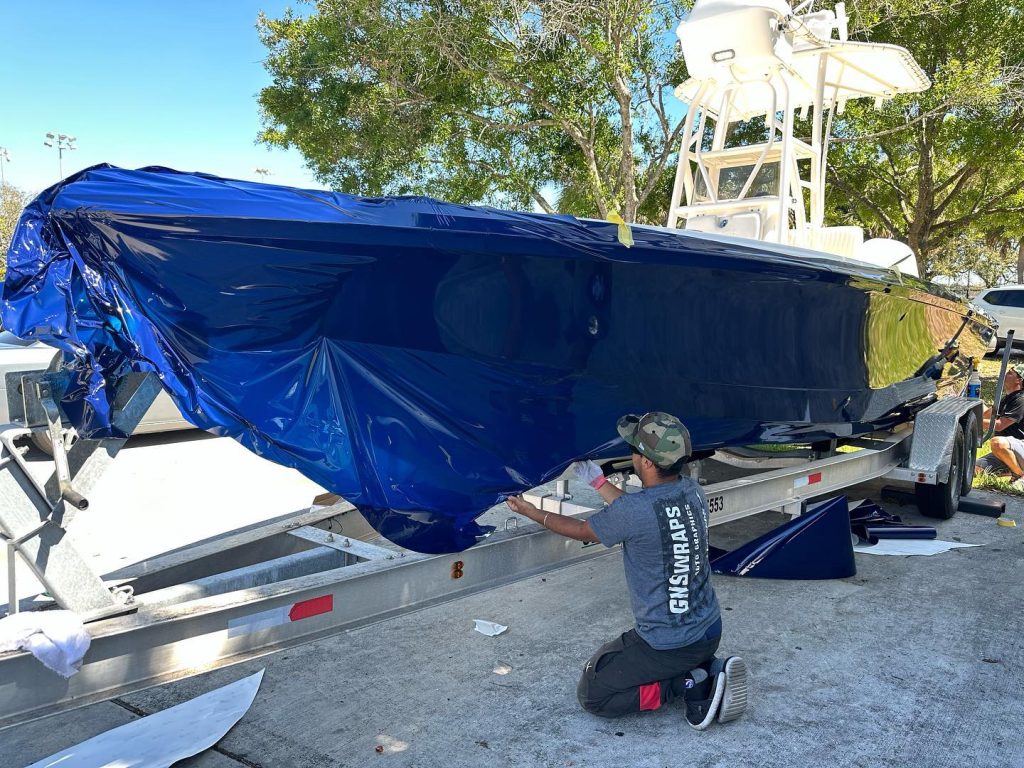 Boat Wraps Boca Raton